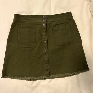 Madewell mini skirt, size 14